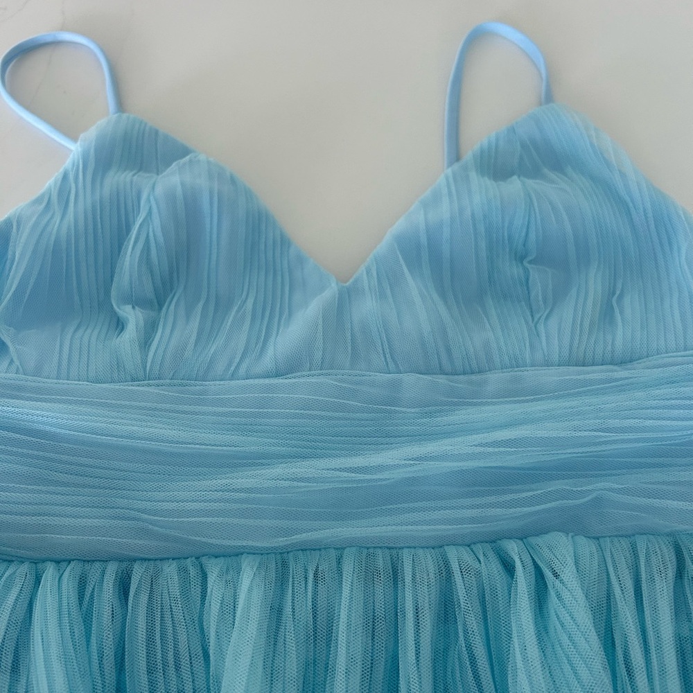 Lulu's Light Blue Maxi Dress